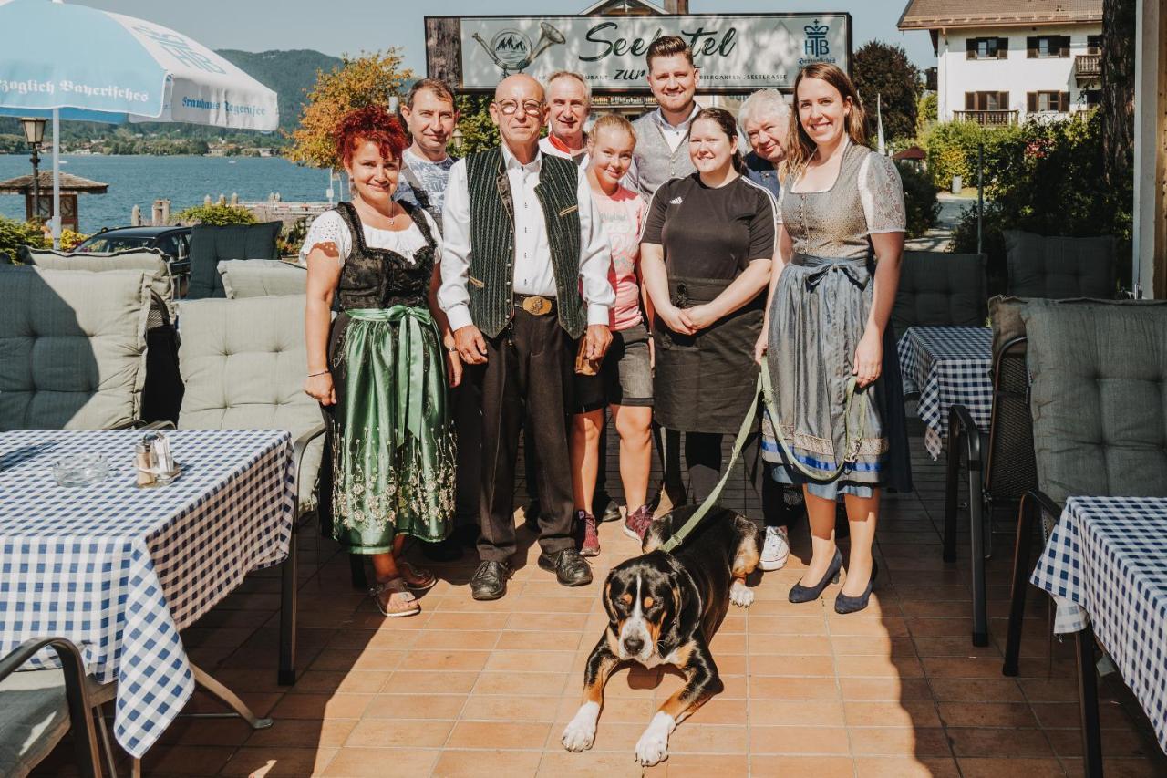 Seehotel zur Post Tegernsee Buitenkant foto